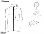 Bosch 1 600 A01 Z5B Ghv 12+18V Xa Vest 12 V / Eu Spare Parts
